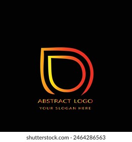 Abstract Colorful Logo Design Element