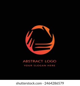 Abstract Colorful Logo Design Element