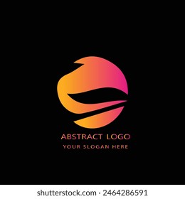 Abstract Colorful Logo Design Element