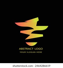Abstract Colorful Logo Design Element