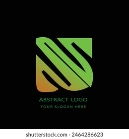 Abstract Colorful Logo Design Element