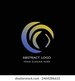 Abstract Colorful Logo Design Element