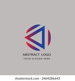 Elemento de diseño de logotipo colorido Abstractas
