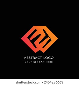 Abstract Colorful Logo Design Element