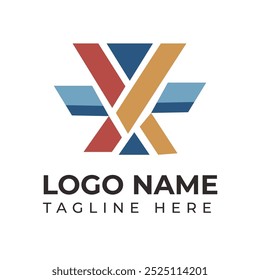 Abstract Colorful Logo Design Elements