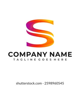Abstract Colorful Logo Design Elements