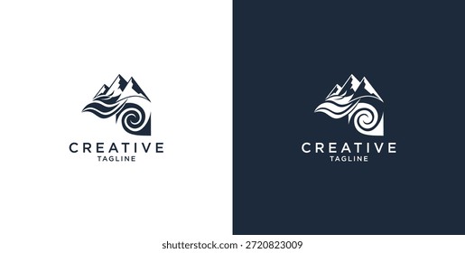 Abstrakte bunte Logo-Design-Elemente