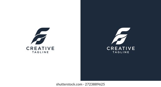 Elementos de design de logotipo colorido abstrato