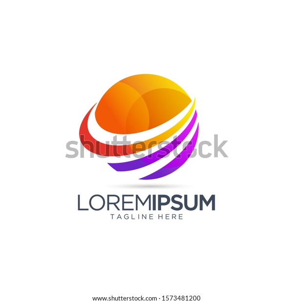 Abstract Colorful Logo\
For Logistic Company