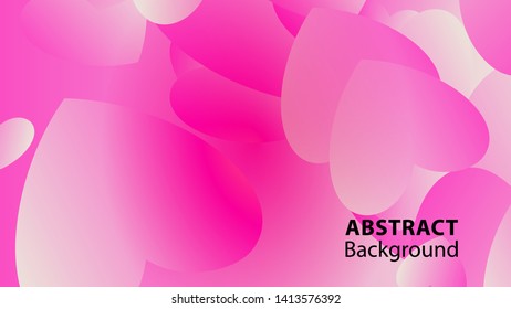 Abstract Colorful Love Background Vector Illustration