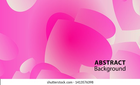 Abstract Colorful Love Background Vector Illustration