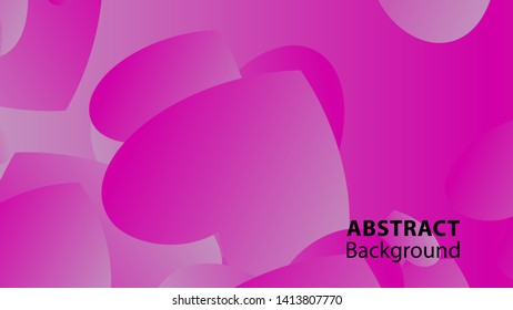 Abstract Colorful Love Background Vector Illustration