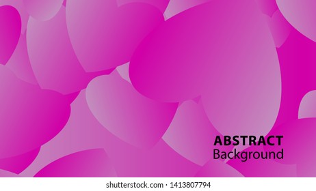 Abstract Colorful Love Background Vector Illustration