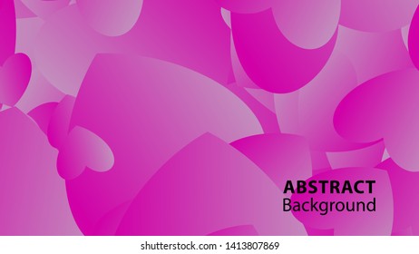 Abstract Colorful Love Background Vector Illustration