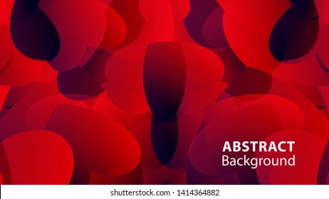Abstract Colorful Love Background Vector Illustration