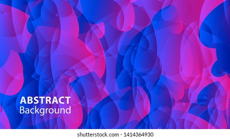 Abstract Colorful Love Background Vector Illustration