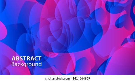 Abstract Colorful Love Background Vector Illustration