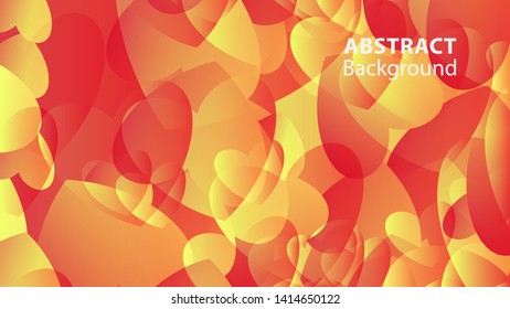 Abstract Colorful Love Background Vector Illustration