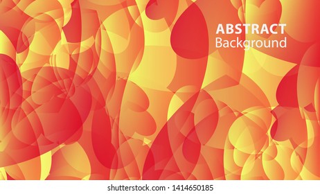 Abstract Colorful Love Background Vector Illustration