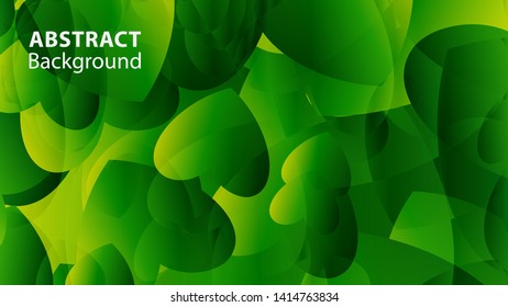 Abstract Colorful Love Background Vector Illustration
