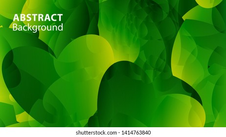 Abstract Colorful Love Background Vector Illustration
