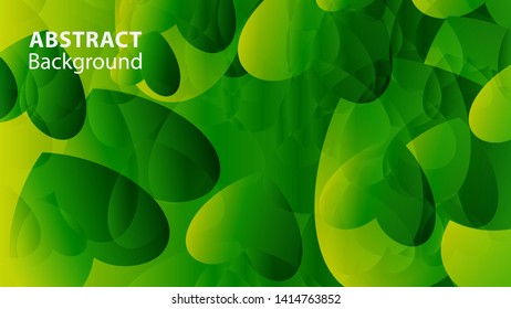 Abstract Colorful Love Background Vector Illustration
