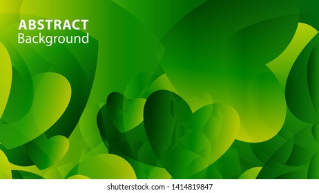 Abstract Colorful Love Background Vector Illustration