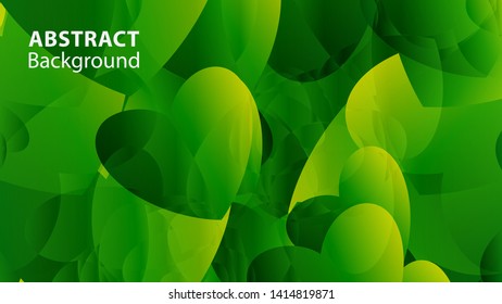 Abstract Colorful Love Background Vector Illustration