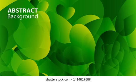 Abstract Colorful Love Background Vector Illustration