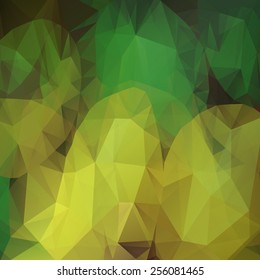 Abstract colorful low poly background. Vector illustration