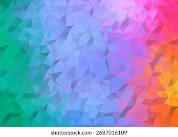 abstrato colorido baixo fundo poli, fundo geométrico abstrato, fundo triângulo abstrato