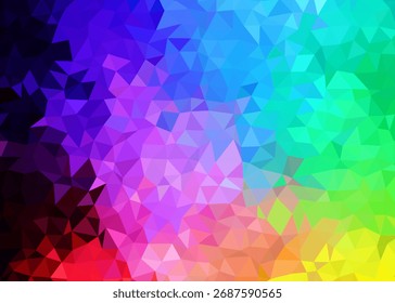 abstrato colorido baixo fundo poli, fundo geométrico abstrato, fundo triângulo abstrato