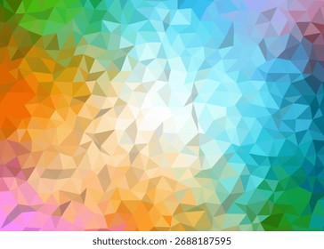 abstrato colorido baixo fundo poli, fundo geométrico abstrato, fundo triângulo abstrato	