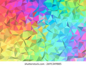 abstract colorful low poly background, abstract geometric background, abstract triangle background	