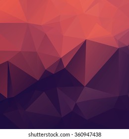 Abstract Colorful Low Poly Vector Background | EPS10 Design