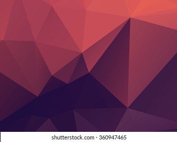 Abstract Colorful Low Poly Vector Background | EPS10 Design