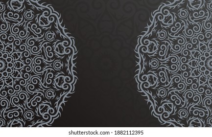 Abstract colorful Mandala design background.