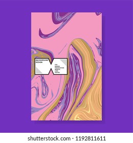 Abstract Colorful Marble Background. Dynamic modern background template