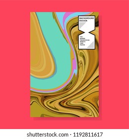 Abstract Colorful Marble Background. Dynamic modern background template