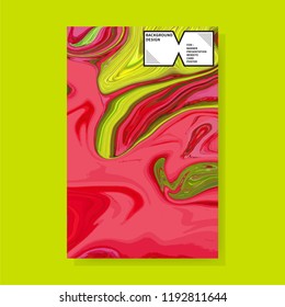Abstract Colorful Marble Background. Dynamic modern background template