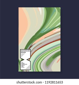 Abstract Colorful Marble Background. Dynamic modern background template