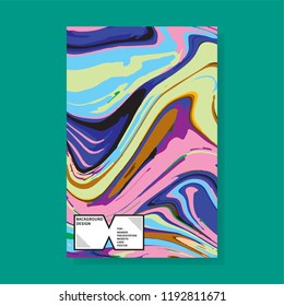 Abstract Colorful Marble Background. Dynamic modern background template