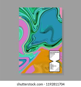Abstract Colorful Marble Background. Dynamic modern background template