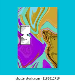 Abstract Colorful Marble Background. Dynamic modern background template