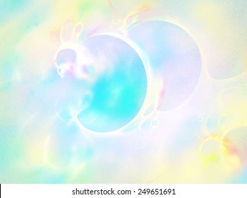 abstract colorful marble background, rainbow colors, vector illustration