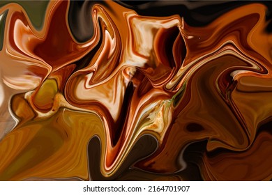 Abstract colorful marble fluid metalic modern and trendy background.
