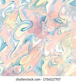 Abstract colorful marble paint background. Vector format