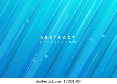 Abstract colorful material 3d blue stripe texture background
