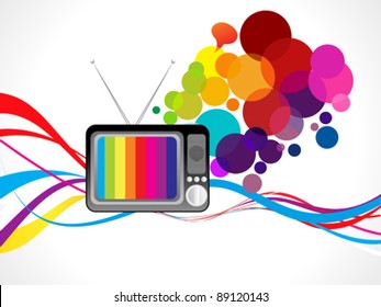 abstract colorful media background vector illustration