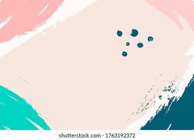 Abstract colorful memphis background design.